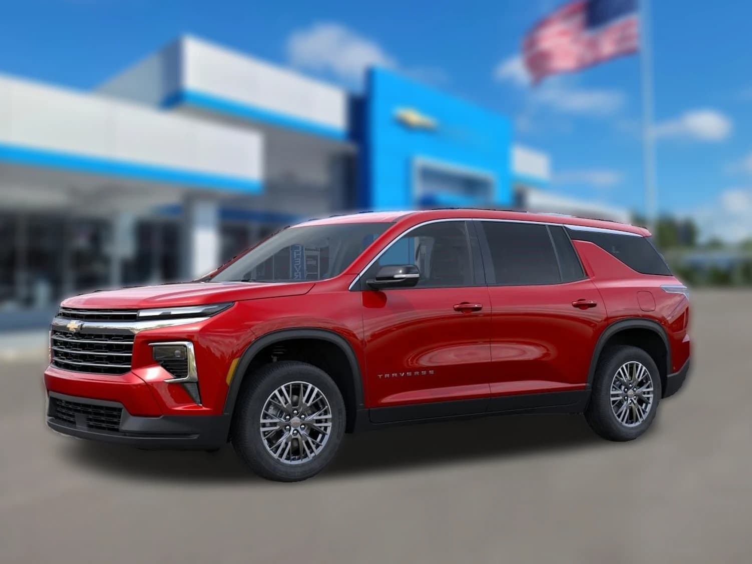 Chevrolet Traverse FWD LT 4dr 2027 — side view