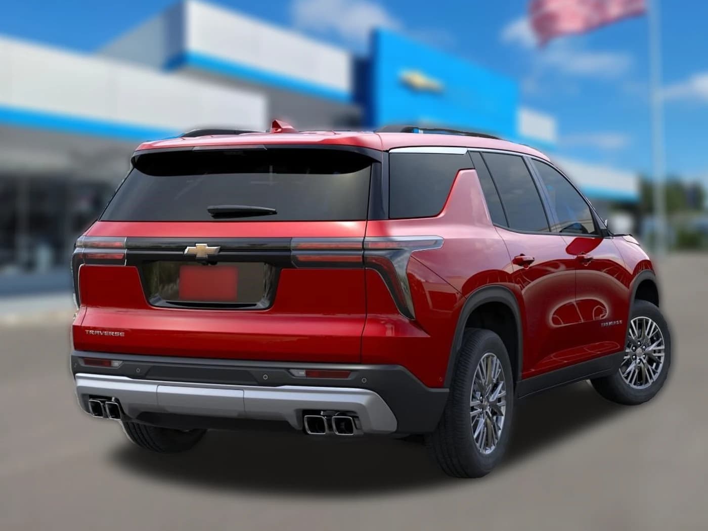 Chevrolet Traverse FWD LT 4dr 2027 — side view