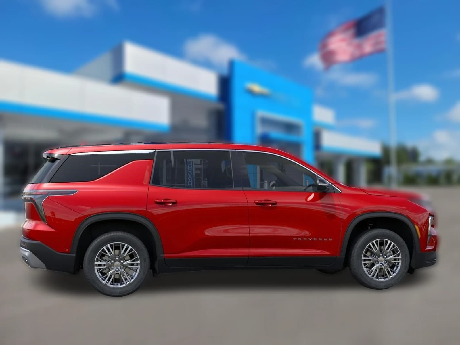 Chevrolet Traverse FWD LT 4dr 2027 — side view
