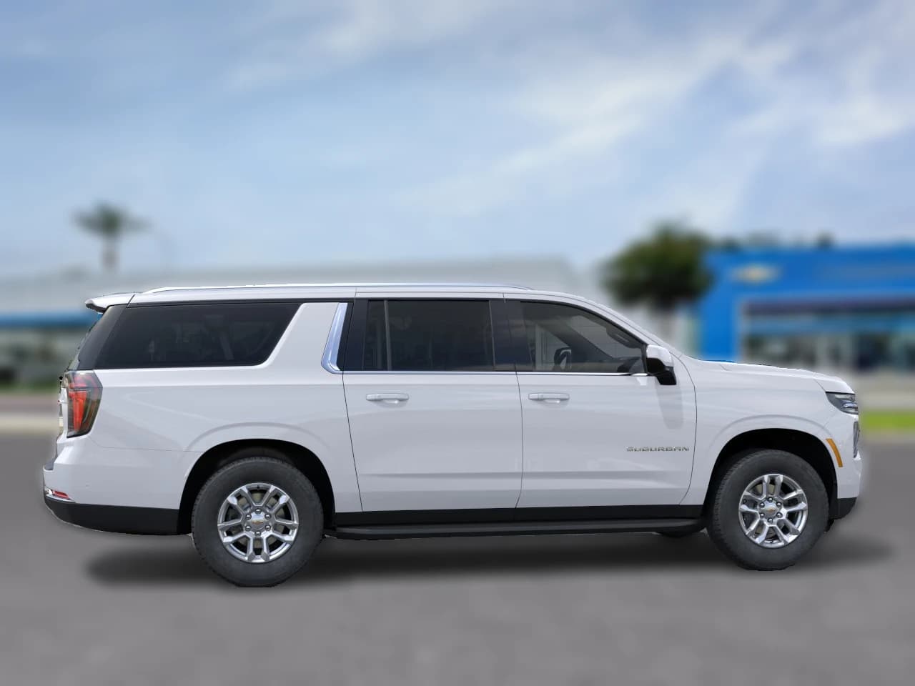 Chevrolet Suburban LS 2WD 4dr 2027 — side view