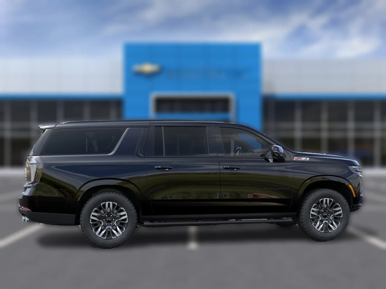 Chevrolet Suburban Z71 4WD 4dr 2027 — side view
