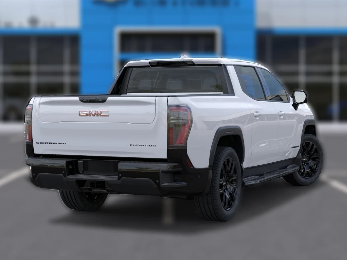 GMC Sierra EV Standard Range Elevation e4WD Crew Cab 2026 — side view