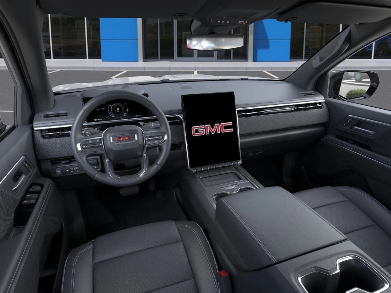 GMC Sierra EV Standard Range Elevation e4WD Crew Cab 2026 — side view