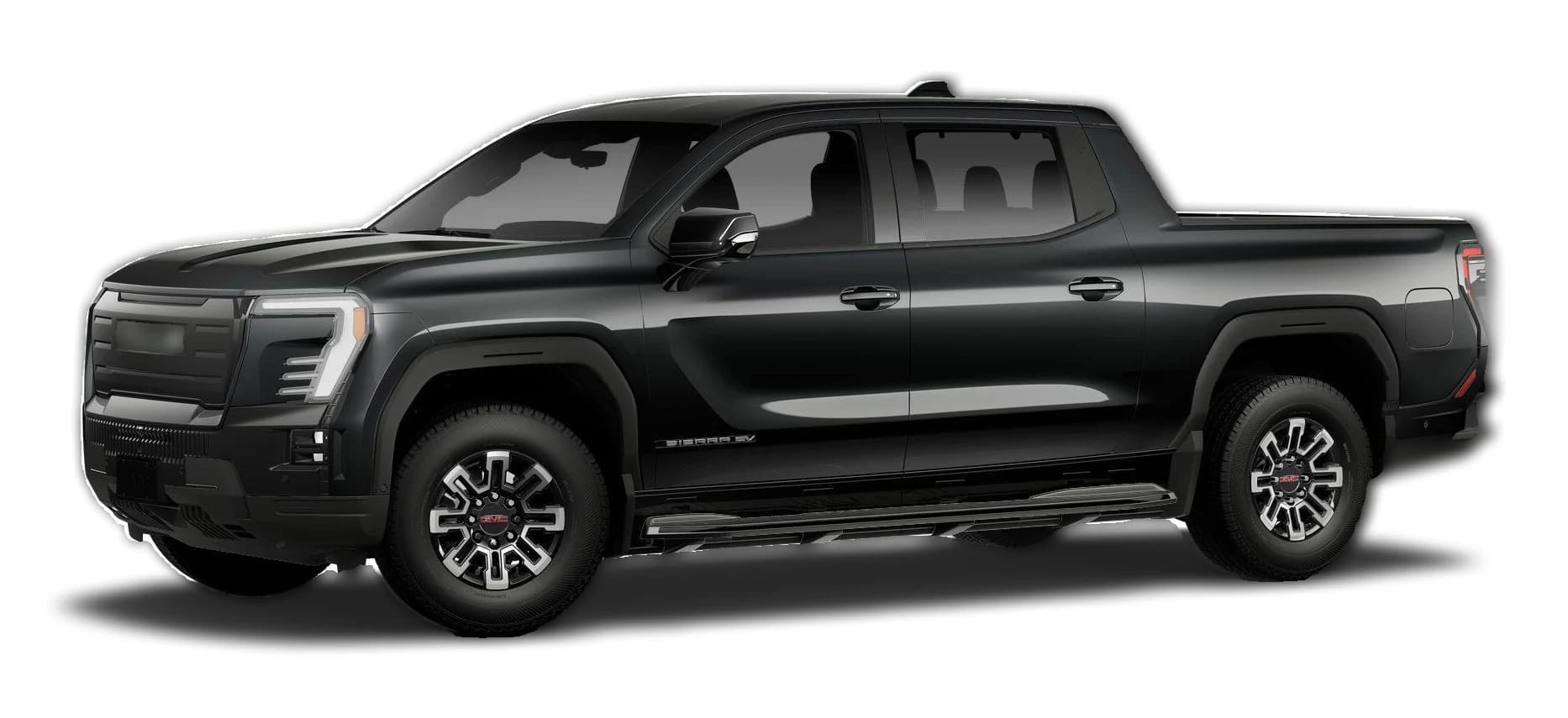 GMC Sierra EV Standard Range Elevation e4WD Crew Cab 2026 — side view