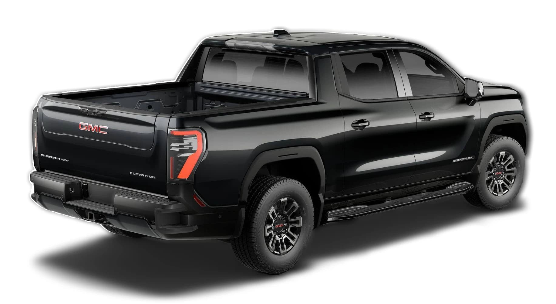 GMC Sierra EV Standard Range Elevation e4WD Crew Cab 2026 — side view
