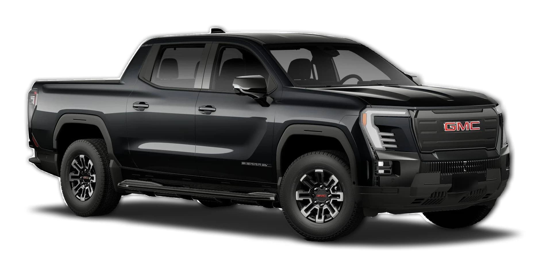 GMC Sierra EV Standard Range Elevation e4WD Crew Cab 2026 — side view