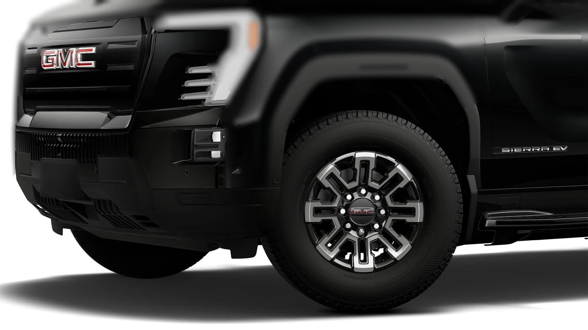 GMC Sierra EV Standard Range Elevation e4WD Crew Cab 2026 — side view