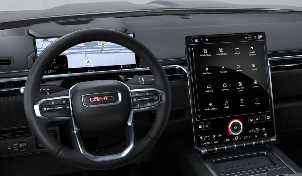 GMC Sierra EV Standard Range Elevation e4WD Crew Cab 2026 — side view