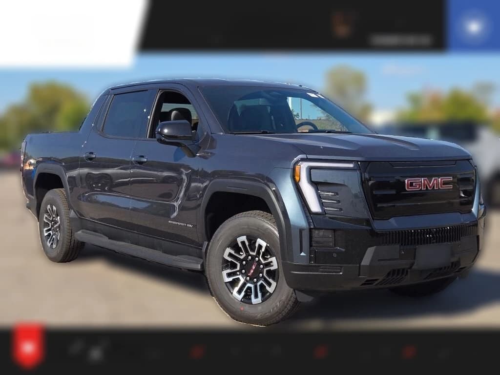 GMC Sierra EV Standard Range Elevation e4WD Crew Cab 2026 — side view