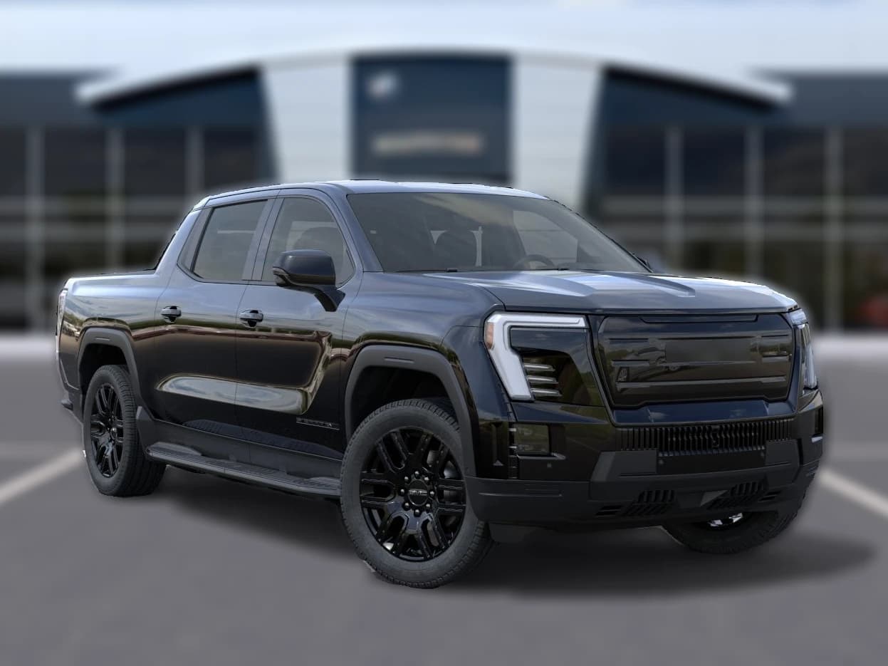 GMC Sierra EV Standard Range Elevation e4WD Crew Cab 2026 — side view