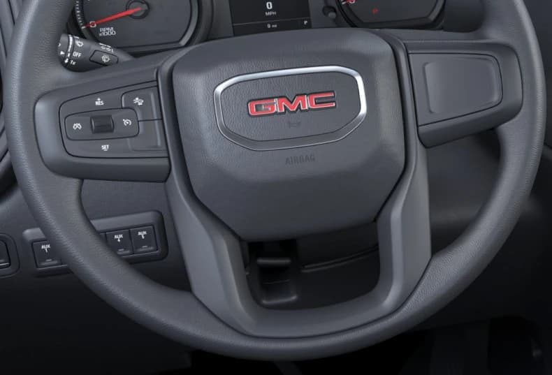 GMC Sierra 3500HD Pro 4WD Reg Cab 142" 2026 — side view