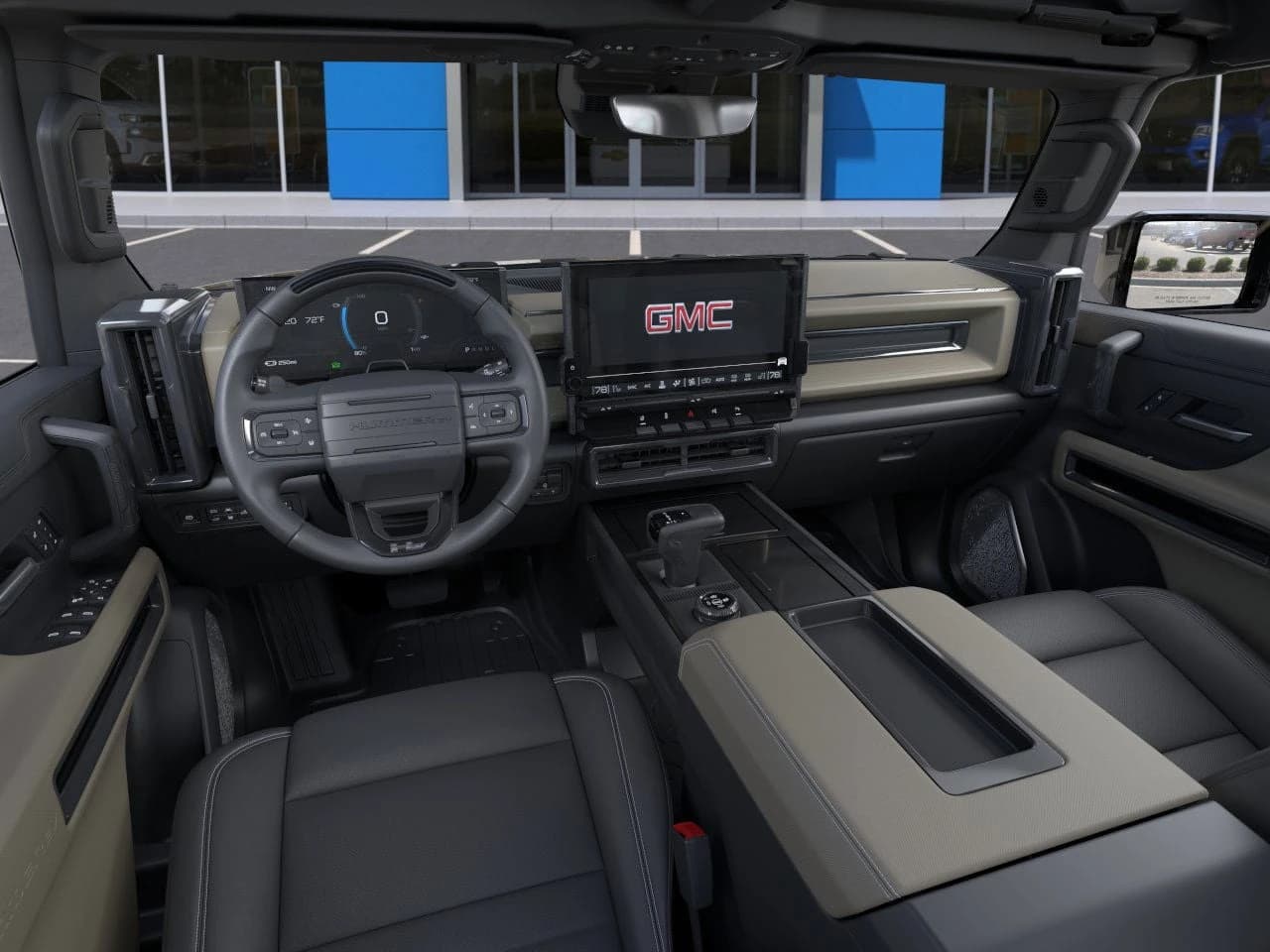 GMC HUMMER EV Pickup 2X e4WD Crew Cab 2026 — side view