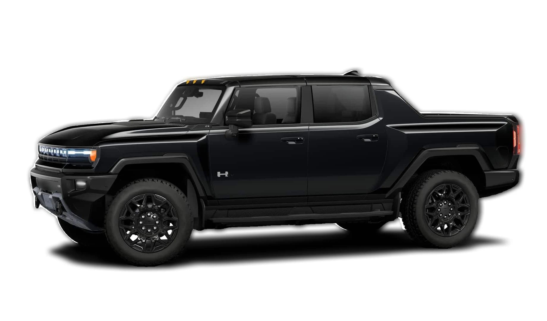 GMC HUMMER EV Pickup 2X e4WD Crew Cab 2026 — side view