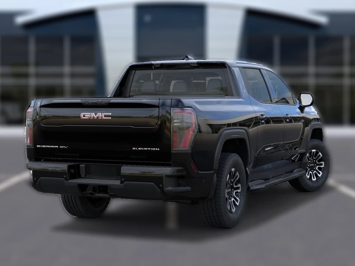 GMC Sierra EV Standard Range Elevation e4WD Crew Cab 2026 — side view