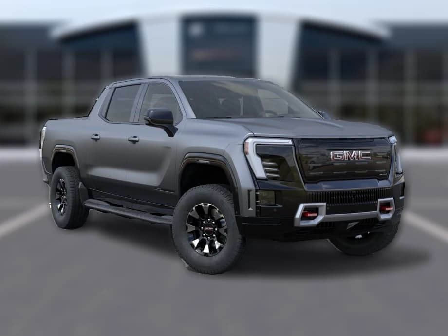 GMC Sierra EV Max Range AT4 e4WD Crew Cab 2026 — side view