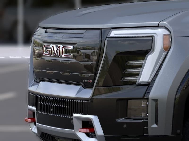 GMC Sierra EV Max Range AT4 e4WD Crew Cab 2026 — side view