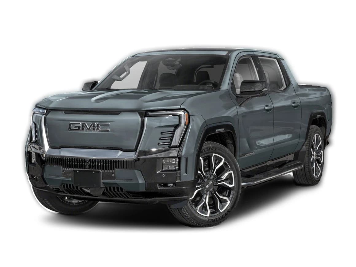 GMC Sierra EV Max Range AT4 e4WD Crew Cab 2026 — side view