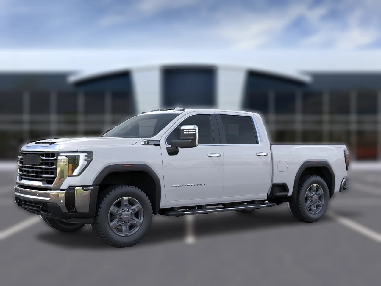 GMC Sierra 2500HD SLT 4WD Crew Cab 159" 2026 — side view