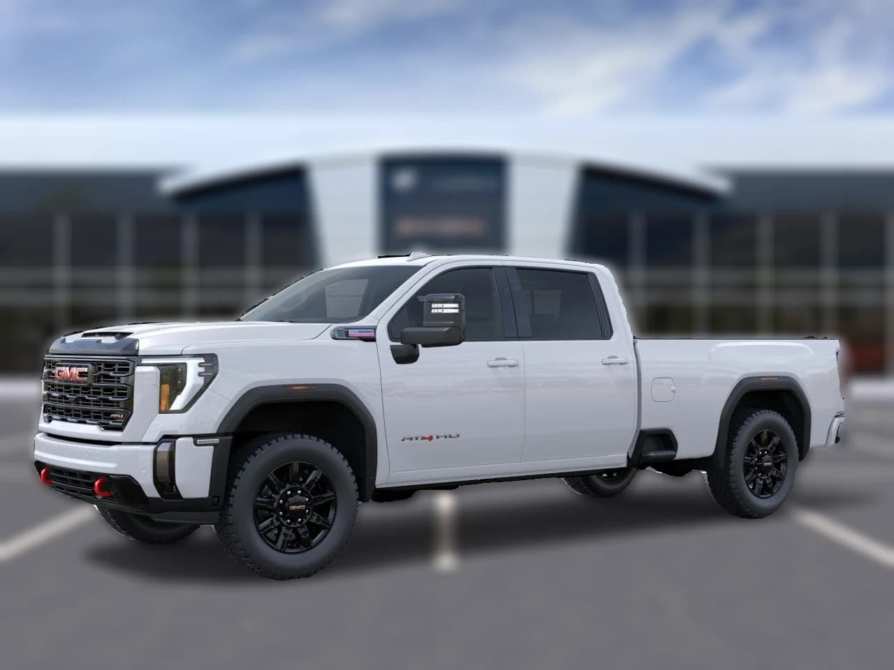 GMC Sierra 3500HD AT4 4WD Crew Cab 172" 2026 — side view