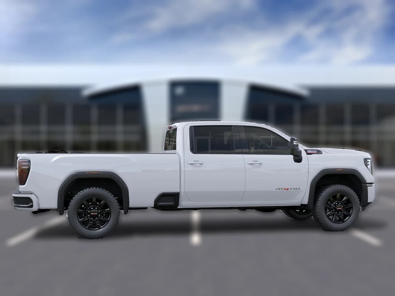 GMC Sierra 3500HD AT4 4WD Crew Cab 172" 2026 — side view