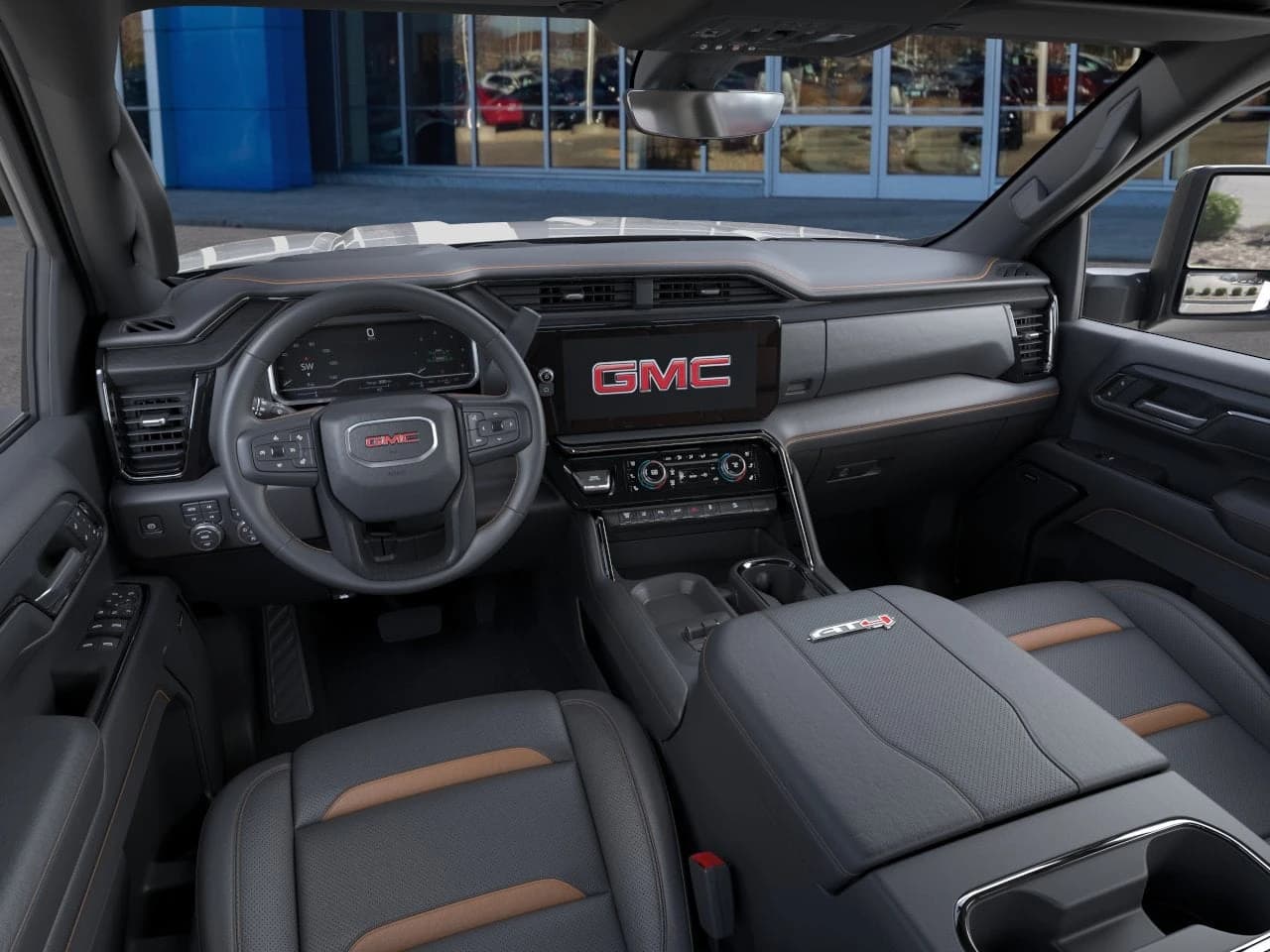 GMC Sierra 3500HD AT4 4WD Crew Cab 159" 2026 — side view