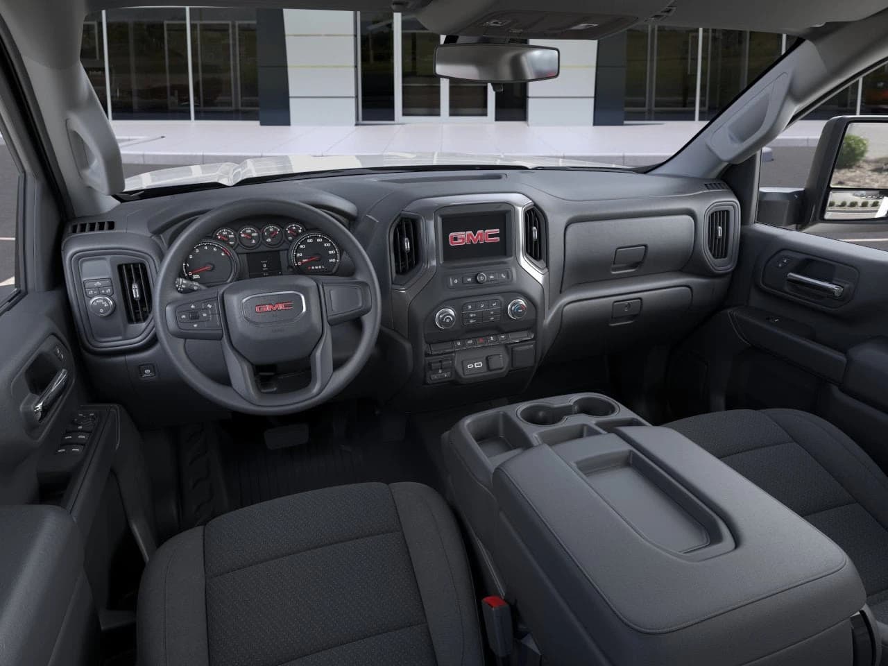 GMC Sierra 2500HD Pro 2WD Double Cab 162" 2026 — side view