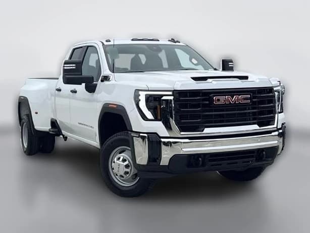 GMC Sierra 3500HD Pro 2WD Double Cab 162" 2026 — side view