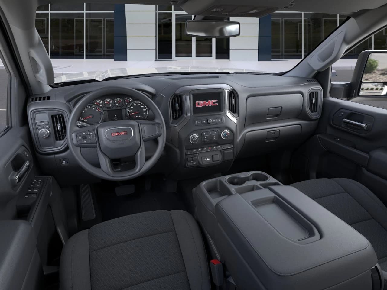 GMC Sierra 3500HD Pro 2WD Double Cab 162" 2026 — side view