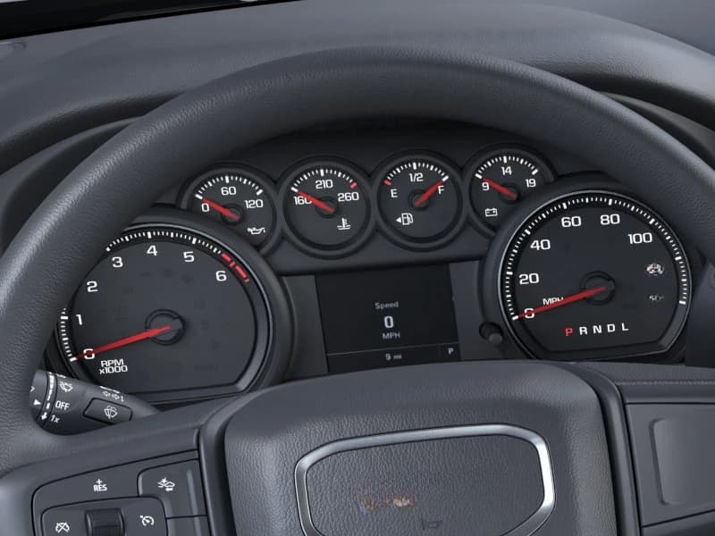 GMC Sierra 3500HD Pro 2WD Double Cab 162" 2026 — side view
