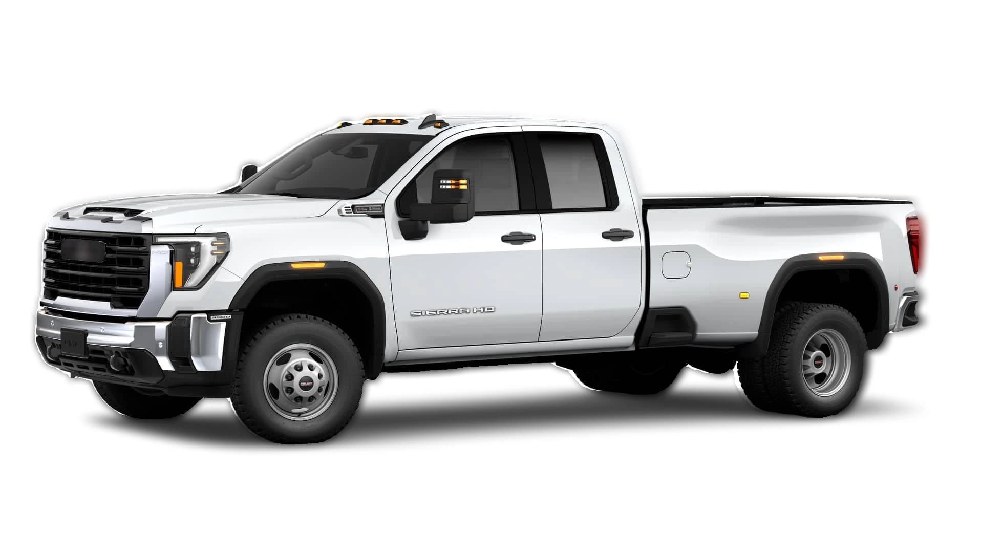 GMC Sierra 3500HD Pro 2WD Double Cab 162" 2026 — side view