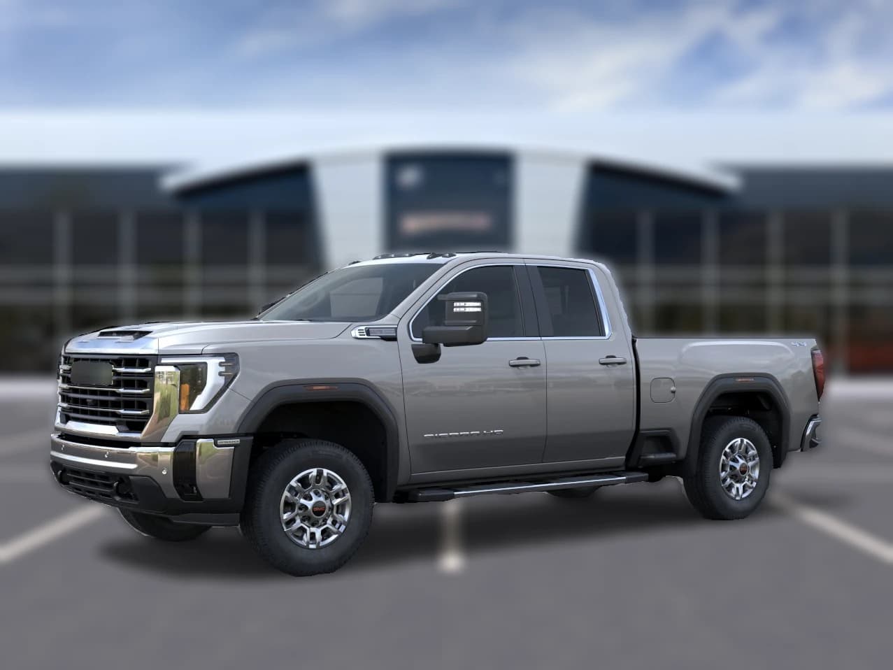 GMC Sierra 2500HD SLE 4WD Double Cab 149" 2026 — side view
