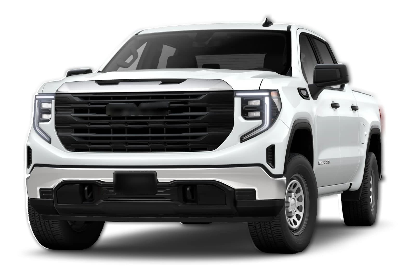 GMC Sierra 1500 Pro 2WD Crew Cab 147" 2026 — side view