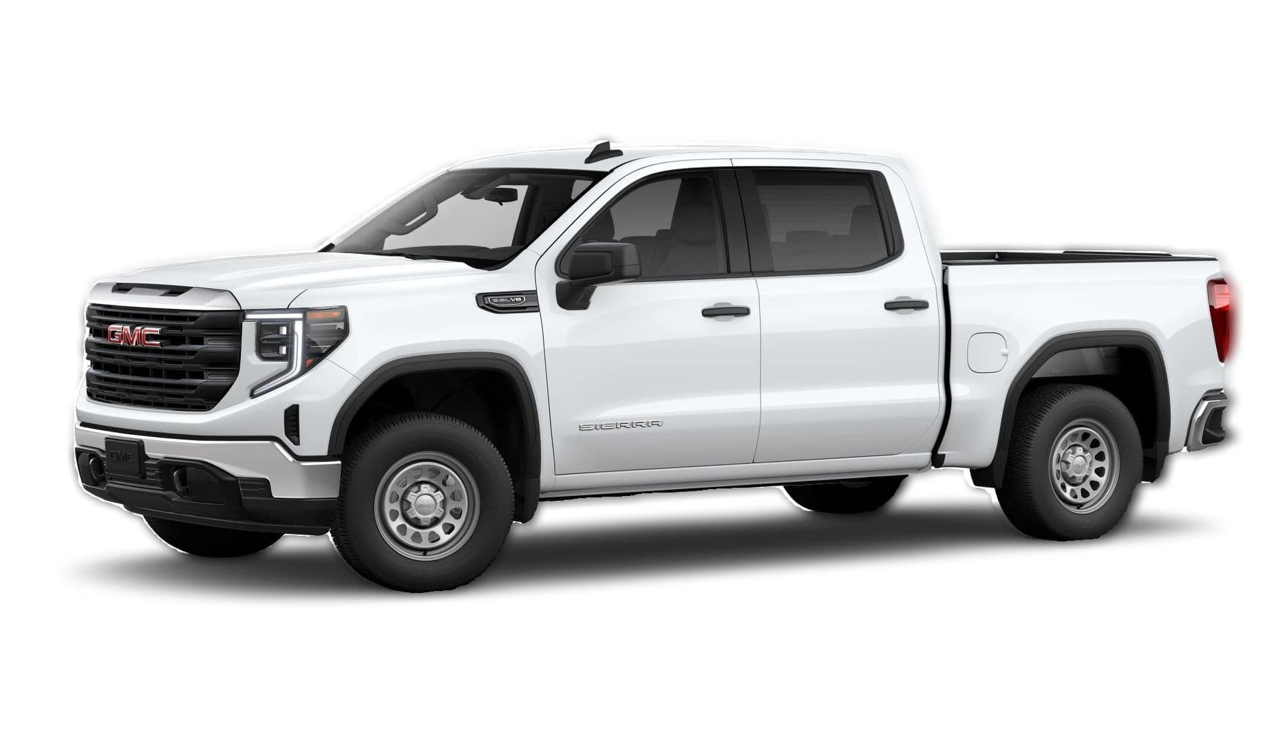 GMC Sierra 1500 Pro 2WD Crew Cab 147" 2026 — side view