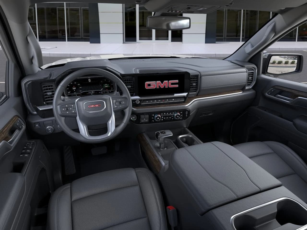 GMC Sierra 1500 SLT 2WD Crew Cab 147" 2026 — side view