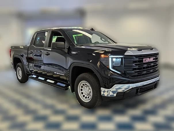 GMC Sierra 1500 Pro 4WD Crew Cab 147" 2026 — side view