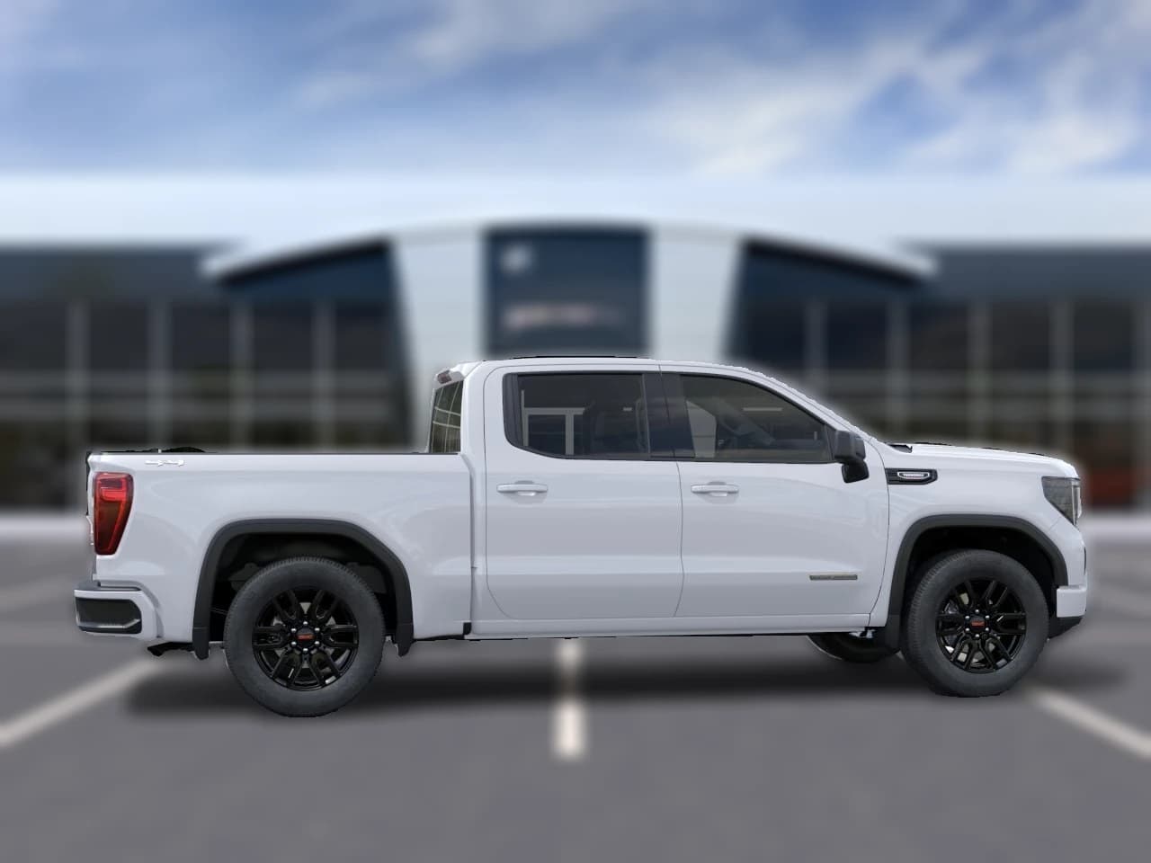 GMC Sierra 1500 Elevation 4WD Crew Cab 147" 2026 — side view