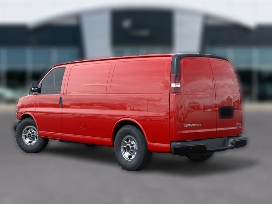 GMC Savana Cargo Van Work Van RWD 2500 135" 2026 — side view