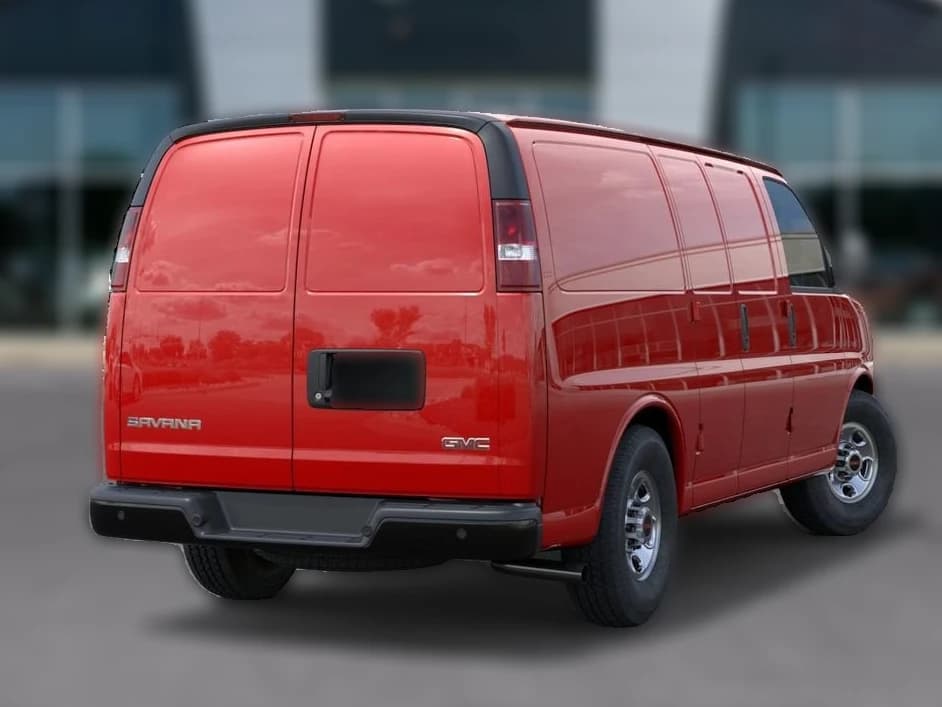 GMC Savana Cargo Van Work Van RWD 2500 135" 2026 — side view