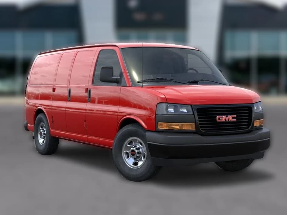 GMC Savana Cargo Van Work Van RWD 2500 135" 2026 — side view