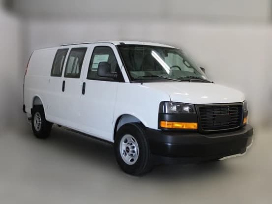GMC Savana Cargo Van Work Van RWD 2500 135" 2026 — side view
