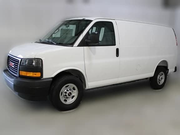 GMC Savana Cargo Van Work Van RWD 2500 135" 2026 — side view