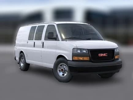 GMC Savana Cargo Van Work Van RWD 2500 135" 2026 — side view