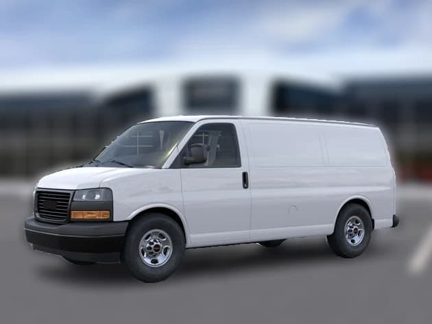GMC Savana Cargo Van Work Van RWD 2500 135" 2026 — side view