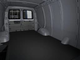 GMC Savana Cargo Van Work Van RWD 2500 135" 2026 — side view
