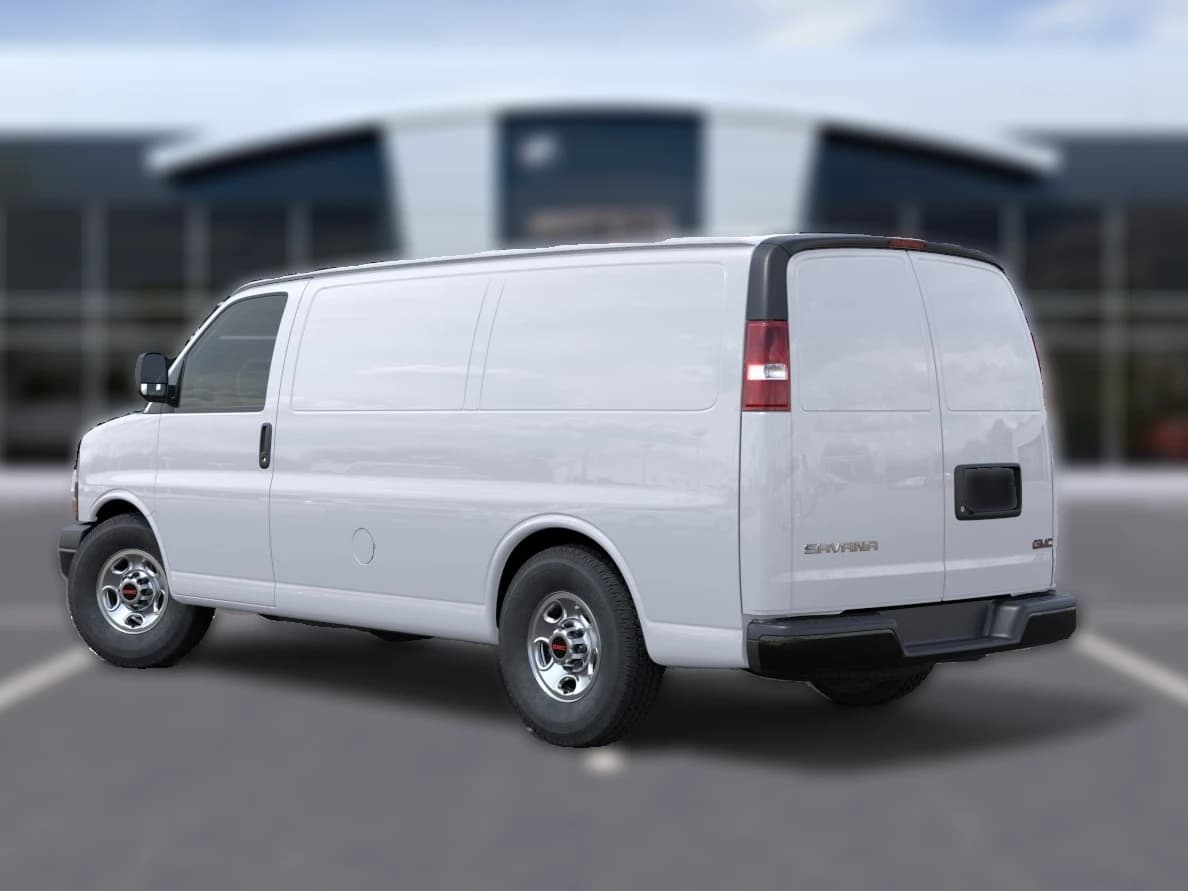 GMC Savana Cargo Van Work Van RWD 2500 135" 2026 — side view
