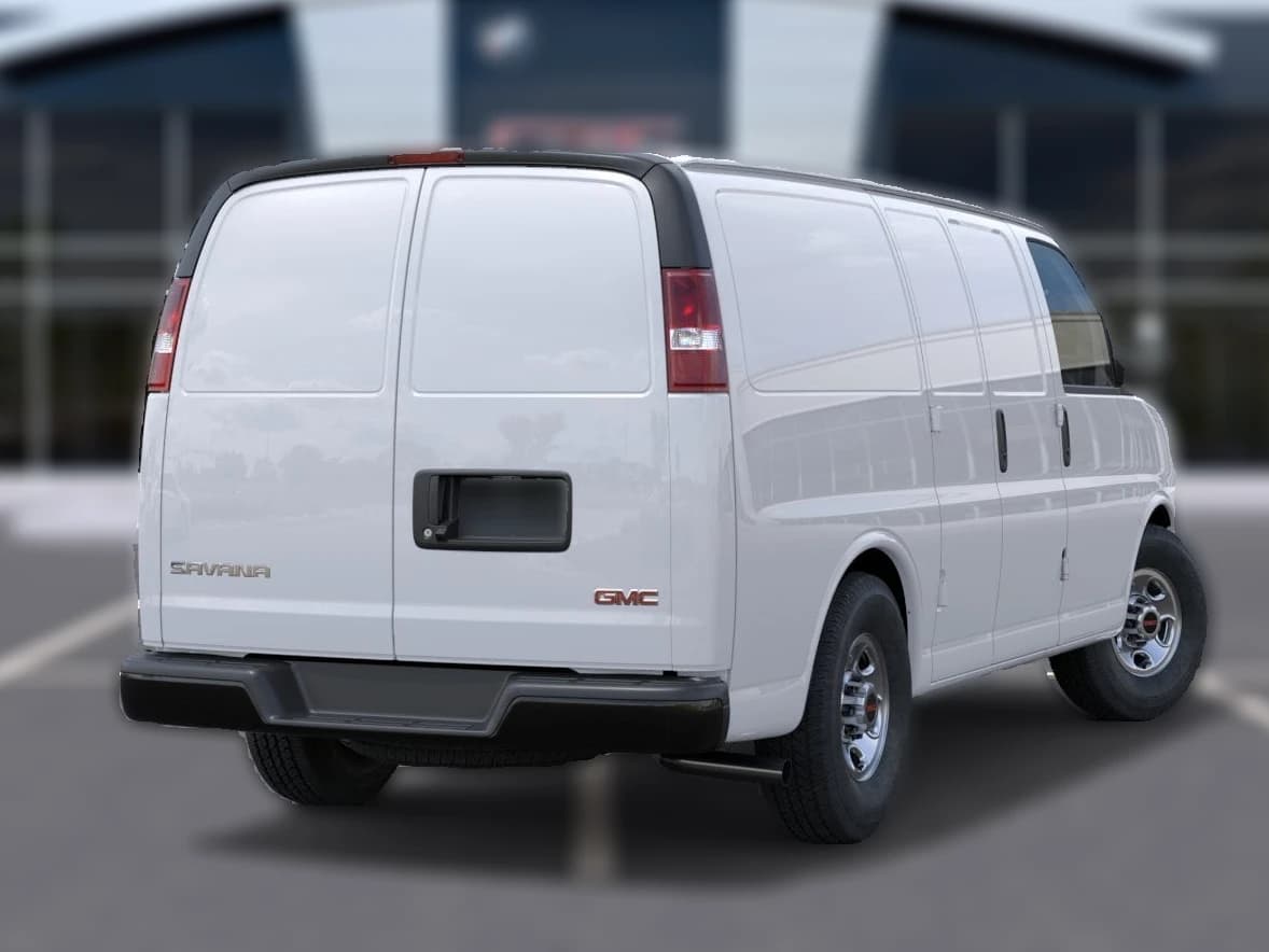 GMC Savana Cargo Van Work Van RWD 2500 135" 2026 — side view