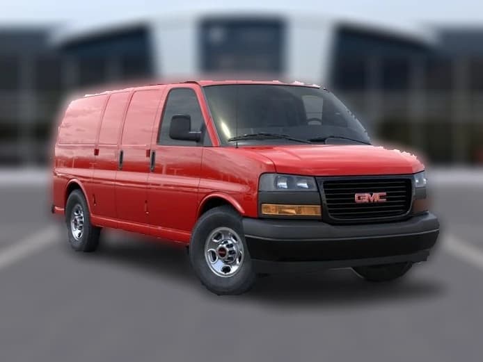 GMC Savana Cargo Van Work Van RWD 2500 135" 2026 — side view