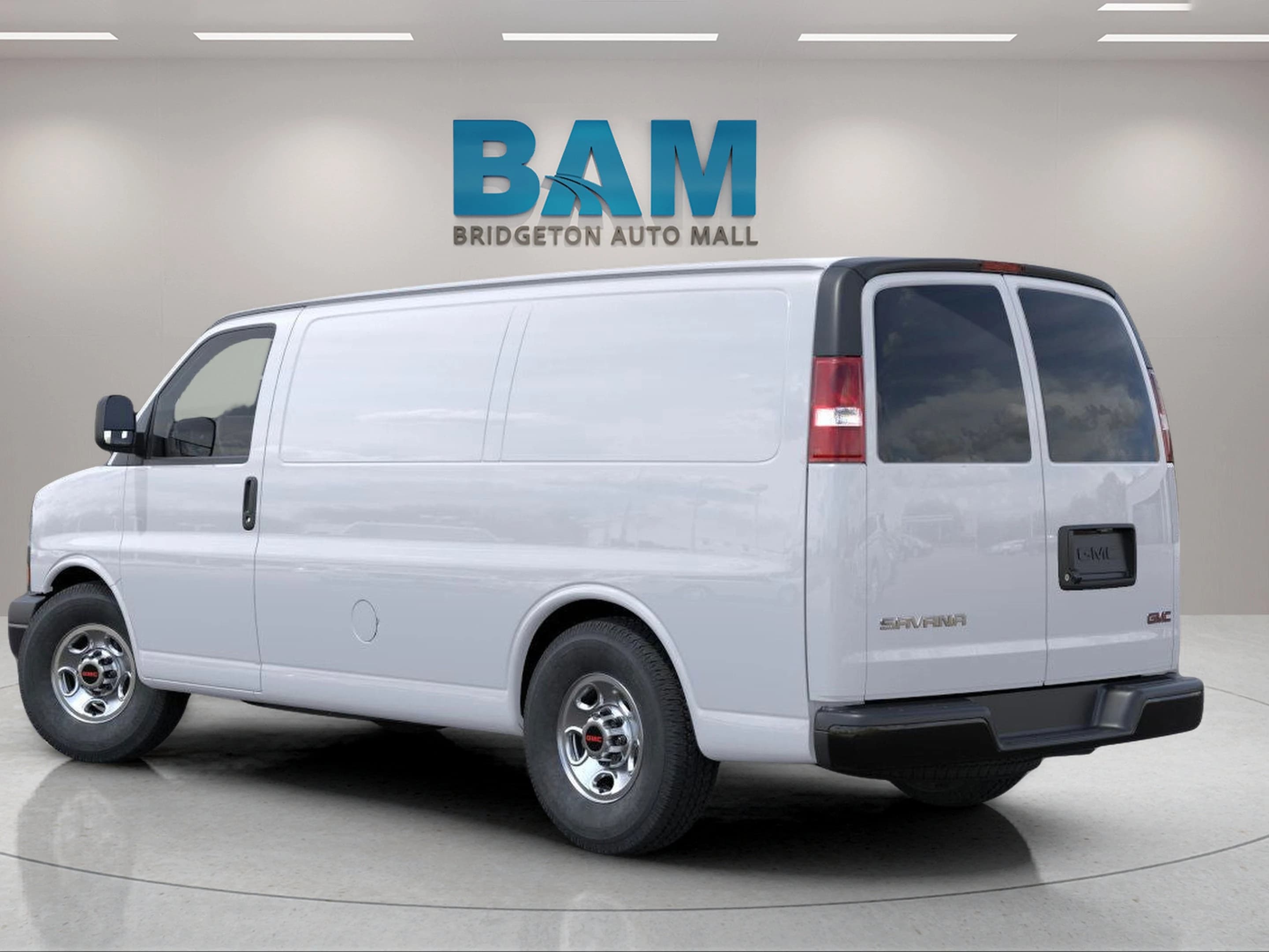 GMC Savana Cargo Van Work Van RWD 2500 135" 2025 — side view