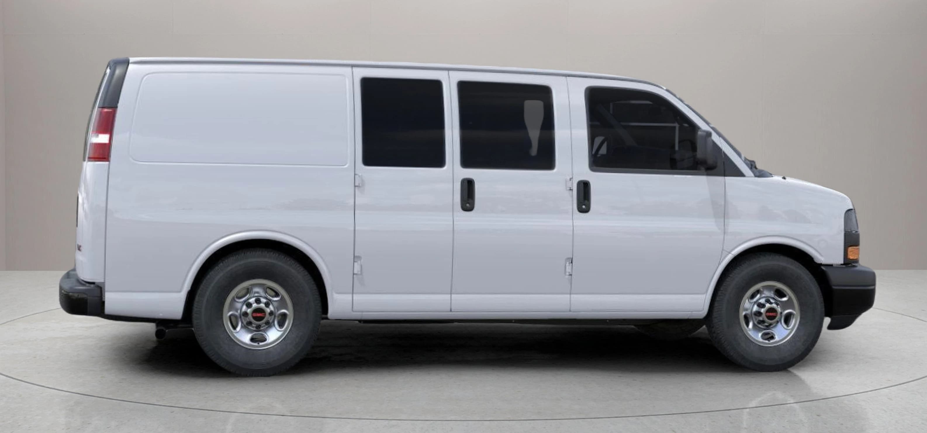 GMC Savana Cargo Van Work Van RWD 2500 135" 2025 — side view