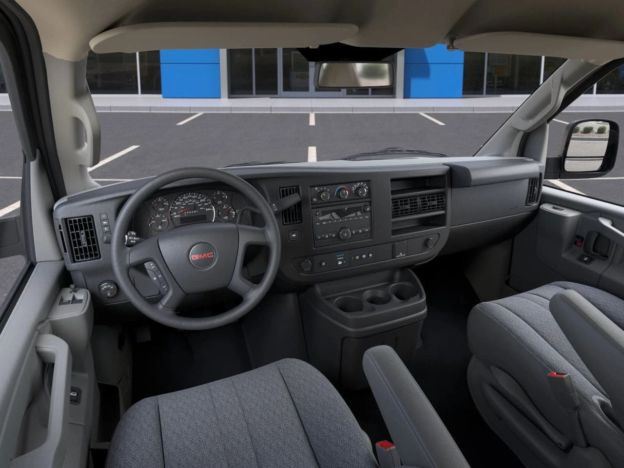GMC Savana Cargo Van Work Van RWD 2500 135" 2025 — side view